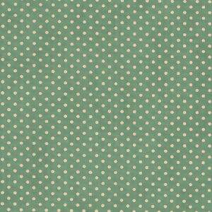 Tecido Estampado Poa Verde Grama 1001 - 129 - 0,50x1,50mt
